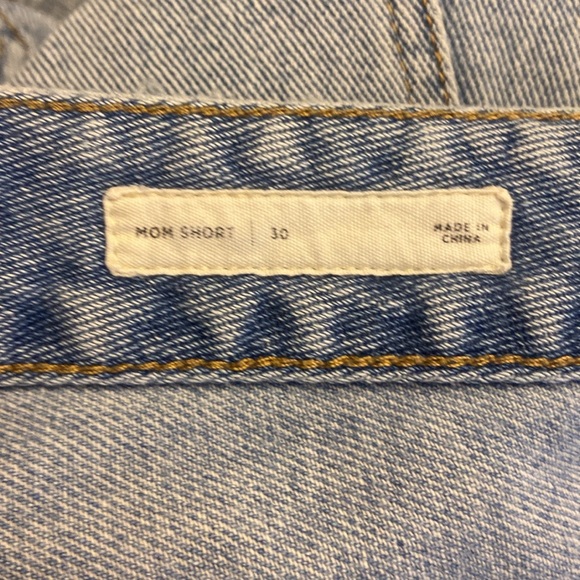 ⭐️ PacSun Embroidered Star Spangled detail High Rise  denim shorts size 30 - Picture 11 of 12